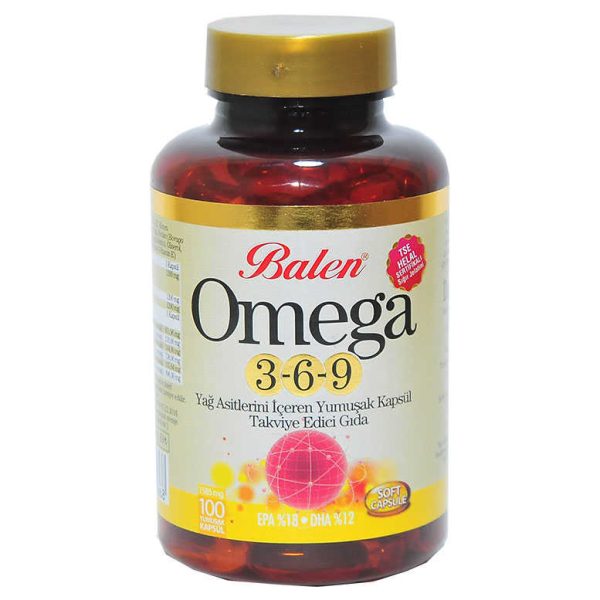 Omega 3-6-9 1585 Mg x 100 Yumuşak Kapsül